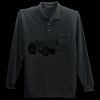 Long Sleeve Silk Touch Polo with Pocket Thumbnail