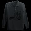 Long Sleeve Silk Touch Polo with Pocket Thumbnail