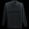 Long Sleeve Silk Touch Polo with Pocket Miniatura