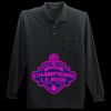 Long Sleeve Silk Touch Polo with Pocket Miniatura