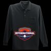 Long Sleeve Silk Touch Polo with Pocket Miniatura