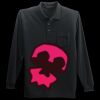 Long Sleeve Silk Touch Polo with Pocket Thumbnail