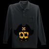 Long Sleeve Silk Touch Polo with Pocket Thumbnail