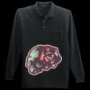 Long Sleeve Silk Touch Polo with Pocket Thumbnail