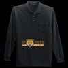 Long Sleeve Silk Touch Polo with Pocket Miniatura