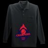 Long Sleeve Silk Touch Polo with Pocket Thumbnail