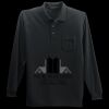 Long Sleeve Silk Touch Polo with Pocket Thumbnail