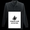 Long Sleeve Silk Touch Polo with Pocket Thumbnail