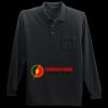 Long Sleeve Silk Touch Polo with Pocket Thumbnail