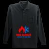 Long Sleeve Silk Touch Polo with Pocket Thumbnail