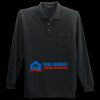Long Sleeve Silk Touch Polo with Pocket Thumbnail