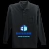 Long Sleeve Silk Touch Polo with Pocket Thumbnail