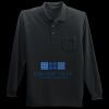 Long Sleeve Silk Touch Polo with Pocket Thumbnail