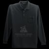 Long Sleeve Silk Touch Polo with Pocket Thumbnail