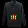 Long Sleeve Silk Touch Polo with Pocket Thumbnail