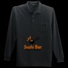 Long Sleeve Silk Touch Polo with Pocket Thumbnail