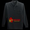 Long Sleeve Silk Touch Polo with Pocket Thumbnail