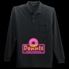 Long Sleeve Silk Touch Polo with Pocket Thumbnail