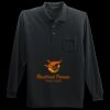 Long Sleeve Silk Touch Polo with Pocket Thumbnail