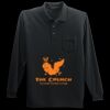 Long Sleeve Silk Touch Polo with Pocket Thumbnail
