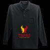 Long Sleeve Silk Touch Polo with Pocket Thumbnail