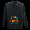Long Sleeve Silk Touch Polo with Pocket Thumbnail