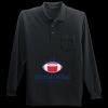 Long Sleeve Silk Touch Polo with Pocket Miniatura