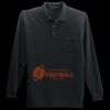 Long Sleeve Silk Touch Polo with Pocket Miniatura