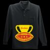 Long Sleeve Silk Touch Polo with Pocket Miniatura
