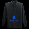 Long Sleeve Silk Touch Polo with Pocket Thumbnail