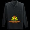 Long Sleeve Silk Touch Polo with Pocket Thumbnail