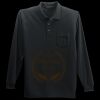 Long Sleeve Silk Touch Polo with Pocket Thumbnail