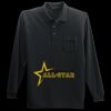 Long Sleeve Silk Touch Polo with Pocket Thumbnail