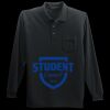 Long Sleeve Silk Touch Polo with Pocket Thumbnail
