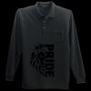 Long Sleeve Silk Touch Polo with Pocket Thumbnail