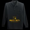 Long Sleeve Silk Touch Polo with Pocket Thumbnail