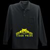 Long Sleeve Silk Touch Polo with Pocket Thumbnail