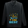 Long Sleeve Silk Touch Polo with Pocket Thumbnail