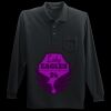 Long Sleeve Silk Touch Polo with Pocket Thumbnail