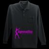 Long Sleeve Silk Touch Polo with Pocket Thumbnail