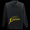 Long Sleeve Silk Touch Polo with Pocket Thumbnail