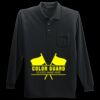 Long Sleeve Silk Touch Polo with Pocket Thumbnail