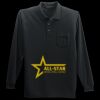 Long Sleeve Silk Touch Polo with Pocket Thumbnail