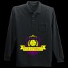 Long Sleeve Silk Touch Polo with Pocket Thumbnail
