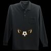 Long Sleeve Silk Touch Polo with Pocket Miniatura