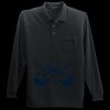 Long Sleeve Silk Touch Polo with Pocket Miniatura