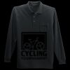 Long Sleeve Silk Touch Polo with Pocket Miniatura