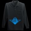 Long Sleeve Silk Touch Polo with Pocket Miniatura
