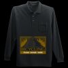Long Sleeve Silk Touch Polo with Pocket Miniatura
