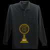 Long Sleeve Silk Touch Polo with Pocket Miniatura